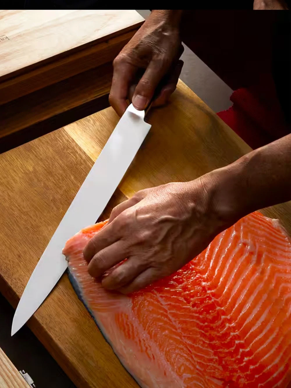 13-inch Yanagiba Slicing Knife - Black Handle